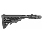 Приклад для АКМС складной, телескопический, пластик, компенсатор отдачи, FAB Defense M4-AKMS P SB