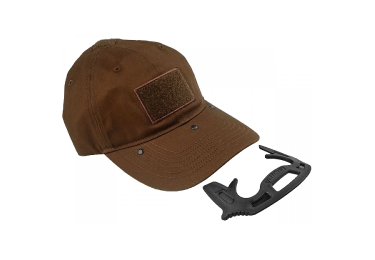 Кепка со встроенным комплексом самообороны Fab Defense GOTCHA (коричневый)