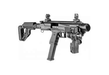 Комплект для модернизации Glock кал. 9х19 мм приклад складной, щека, Fab Defense KPOS G2D