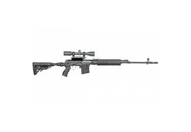 Приклад для Тигр, СВД складной (вместо нескладных) телескопический, компенсатор отдачи, FAB Defense M4-SVD-SB