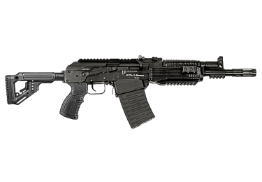 Приклад для ВПО-205 Вепрь 12 складной (вместо складных) пластик, встроена щека, FAB Defense UAS-VEPR