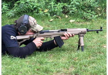 Ложе складное, телескопическое с амортизатором отдачи для СКС Fab Defense M4SKSSBT