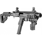 Комплект для модернизации Glock кал. 9х19 мм приклад складной, щека, Fab Defense KPOS G2D