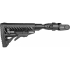 Приклад для АКМС складной, телескопический, пластик, компенсатор отдачи, FAB Defense M4-AKMS P SB