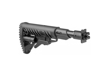 Приклад для ВПО-205 Вепрь 12 складной (вместо складных) телескопический, компенсатор отдачи, FAB Defense M4-VEPR FK SB