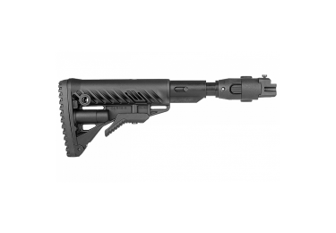 Приклад для АКМ складной (вместо нескладных), телескопический, компенсатор отдачи, FAB Defense M4-AK P SB