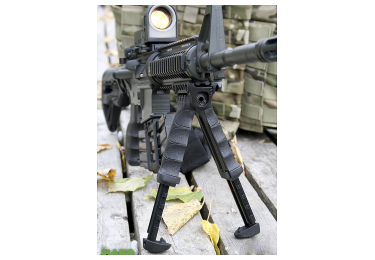 Рукоятка передняя на Weaver/Picatinny, сошки, регулируемая, складная, быстросъемная, пластик/алюминий, FAB Defense, FD-T-POD G2 QR