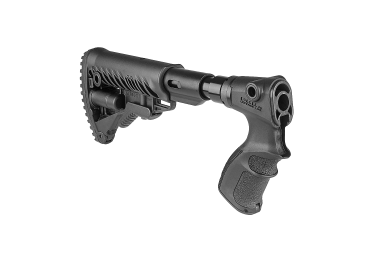 Приклад для Remington 870, телескопический, рукоятка, пластик, компенсатор отдачи, FAB Defense, FD-AGR 870 FKSB