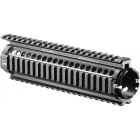 Кронштейн цевье с 4 планками типа вивер для M4/M16/AR15 и совместимых Fab Defense NFR-M5, алюминий (черный)