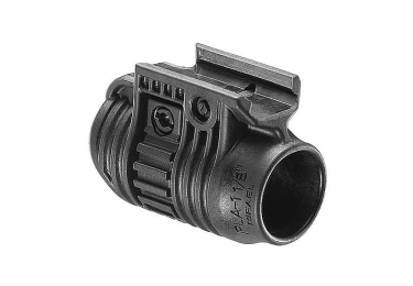 Крепление для фонаря или ЛЦУ на Weaver 19 мм FAB Defense PLA 3/4, пластик