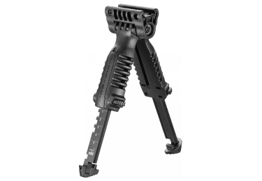 Рукоятка передняя на Weaver/Picatinny, сошки, регулируемая, складная, быстросъемная, пластик/алюминий, FAB Defense, FD-T-POD