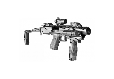 Фонарь подствольный с кронштейном на планку weaver, 120 люменов Fab Defense PR-3