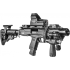Комплект для модернизации Glock кал. 9х19 мм приклад складной, телескопический, щека, Fab Defense KPOS G2C