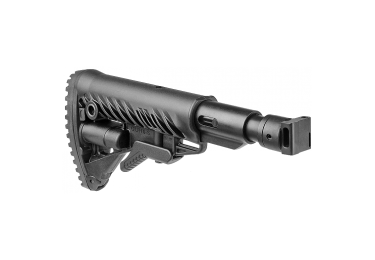 Приклад для АК, Сайга вместо складных, телескопический, компенсатор отдачи, FAB Defense M4-SAIGA SB