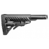Приклад для АК, Сайга вместо складных, телескопический, FAB Defense M4-SAIGA