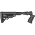 Приклад для Mossberg 500, телескопический, рукоятка, пластик, компенсатор отдачи, складной, FAB Defense AGMF 500 FKSB