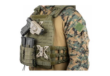 Крепление для кобур, ножен и подсумков с планкой Picatinny FAB Defense RPR MOLLE