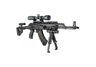 Магазин 7,62x39 мм (.30, .366 ТКМ) на 30 патронов для АК, Сайги и Вепрь 133,136 Fab Defence Ultimag AK30R (зеленый)