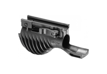 Рукоятка передняя на Weaver/Picatinny, с держателем фонаря 25.4/28.5 мм, быстросьемная, пластик, FAB Defense, MIKI 1 1/8