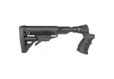 Приклад для Mossberg 500, телескопический, рукоятка, пластик, компенсатор отдачи, FAB Defense, FD-AGM 500 FKSB