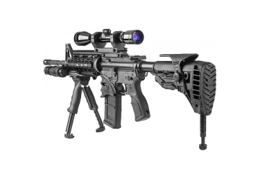 Рукоятка передняя на Weaver/Picatinny, сошки, регулируемая, складная, быстросъемная, пластик/алюминий, FAB Defense, FD-T-POD G2