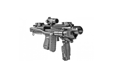 Комплект для модернизации Glock кал. 9х19 мм приклад складной, Fab Defense KPOS G2