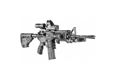 Рукоятка пистолетная FAB Defense на M16, M4 или AR15, прорезиненный пластик, AGR-43