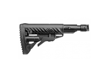 Приклад для АК, Сайга вместо складных, телескопический, компенсатор отдачи, FAB Defense M4-SAIGA SB