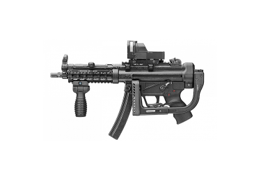 Рукоятка передняя на Weaver/Picatinny, регулируемая, складная, быстросьемная, пластик, FAB Defense, FD-T-FS