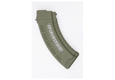 Магазин 7,62x39 мм (.30, .366 ТКМ) на 30 патронов для АК, Сайги и Вепрь 133,136 Fab Defence Ultimag AK30R (зеленый)