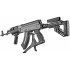 Рукоятка пистолетная с опорой для AK-47, AKM FAB Defense AK-Podium