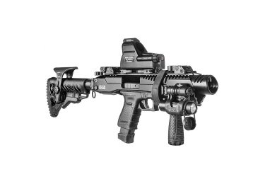 Комплект для модернизации Glock 0.45 приклад складной, Fab Defense KPOS G2 Glock 21