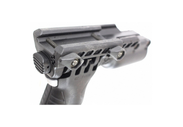 Рукоятка передняя на Weaver/Picatinny, сошки, с держателем фонаря 25.4 мм, регулируемая, складная, быстросъемная, пластик/алюминий, FAB Defense, T-POD G2 FA