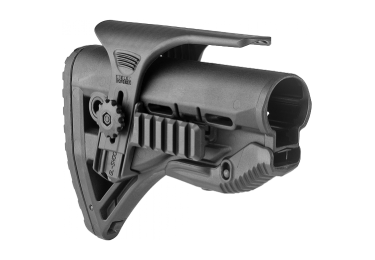 Задник телескопического приклада, щека, две планки Weaver/Picatinny, пластик, FAB Defense, FD-GL-SHOCK PCP